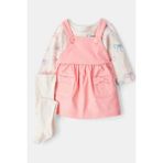 Carter's Kız Bebek Salopet Set Pembe - Pembe 12 Ay