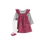 Carter's Kız Bebek Salopet Set Pembe