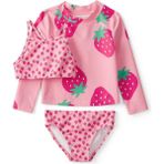 Carter's Kız Çocuk Güneş Koruyucu Mayo Set 2U780710 - Pembe - 3 Yaş