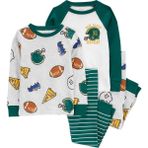 Carter's Küçük Erkek Çocuk Pijama Set 4'lü Paket - 2 Yaş - Çok Renkli