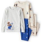 Carter's Küçük Erkek Çocuk Pijama Set - Ekru - 5 Yaş
