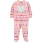 Carter's Pembe Yenidoğan Kız Bebek Polar Uyku Tulumu