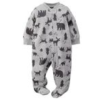 Carter's Polar Gri Erkek Bebek Tulum