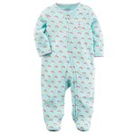 Carter's Turkuaz Kız Bebek Tulum