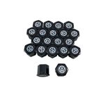 Cartex VOLKSWAGEN 19 MM 20 Lİ TAKIM SET OTO ÇELİK JANT BIJON KAPAĞI