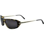 Cartier Avoriaz Bufallo Horn C Dekor Wayfarer Kahverengi Havana Güneş Gözlüğü - Kahverengi - Havana
