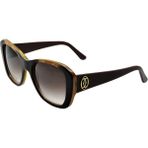 Cartier F Butte Rfly Gold Cat Eye Kahvarengi Kırmızı Altın Kedi Gözü Kadın Güneş Gözlüğü T8200937 - Kahve