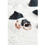 CARTİER KÜPE HALKA MODEL GOLD-ROSE-GÜMÜŞ RENK 925 AYAR GÜMÜŞ KÜPE (Rose)