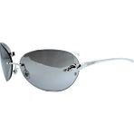 Cartier Panthère De Cartier Oval Gümüş Gri Güneş Gözlüğü T8200852