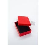 carton box Karton Kutu 1 Adet Kırmızı Küçük Sert Hediye Kutusu (EN 10*BOY 14*YÜKSEKLİK 3,8 CM)