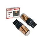 Carub 12v T20 Ampul Çift Duy 144 Led Turuncu Br0404053