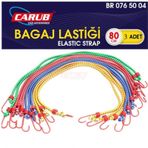 Carub - 3'Lü Bagaj Lastiği - Bagaj Filesi - Bagaj İpi