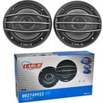 Carub 6'' - 16cm Oto Araç Hoparlörü Kapaklı 12v 400watt 2 Adet