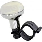 Carub BR2052215 Metal Lüks Krom Siyah Direksiyon Çevirme Topuzu