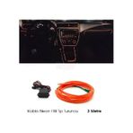 Carub BR4327590 Hk 3 m Turuncu 24V-12V Neon İp Kablo