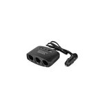 Carub Car Accessories Carub Usb 120W 3'Lü Çakmak 2'Li Usb Çakmak Soketi 12-24/120W