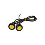 Carub Led Lamba Ayna Altı Kartal Göz 12V 23 mm Orange 2 li BR4621023