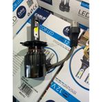 Carub Motosiklet Xenon LED Far Ampül H4 Şimşek Etkili Beyaz /1 Ad