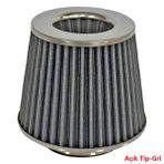 Carub Performans Ve Ses Arttırıcı Açık Hava Filtresi +6 Hp Açık Tip Gri Aparatlı Üniversal
