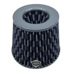 Carub Performans ve Ses Arttırıcı Açık Hava Filtresi +6 Hp Açık Tip Karbon 76 mm