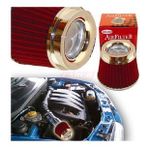 Carub Performans Ve Ses Arttırıcı Açık Hava Filtresi +6 Hp Kapalı Tip Kırmızı Aparatlı Üniversal
