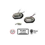 Carub Plaka Lamba 12-24v Nikel Smd Ledli Beyaz - 2 Adet