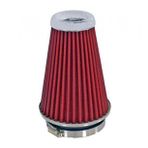 Carub Ses & Performans Arttırıcı Açık Hava Filtresi Uzun Tip Kırmızı +6 Hp Aparatlı Üniversal
