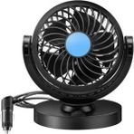 Carub Tekli Vantilatör Torpido Üstü 12 Volt - Renkli
