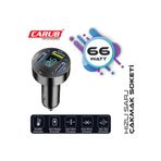 Carub Type-c Usb Araç Çakmaklık 66w Hızlı Şarj Cakmak Soketi 4in1 Araba Şarj Aksesuarı