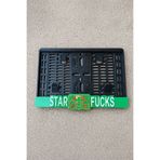 Carvian StarFucks Pleksi Motor Plakalık