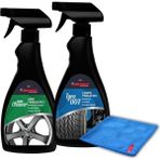 Carwax 2'li Set Lastik Parlatma & Jant Temizleme 500 ML