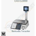 CAS CL3000 Barkodlu Terazi 30 kg Kapasite ile Ticari Kullanım için Uygun Özellikler Sunar