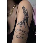 CAŞ DEKORASYON Atatürk İmzası Geçici Dövme Tattoo
