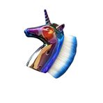 CAŞ DEKORASYON Karışık Renk Unicorn Allık Fırçası Makyaj Fırçası