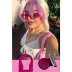 Caş Dekorasyon Pembe Renk Saç Tebeşiri