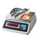 CAS SWII 6EV 6-15-30 kg Led Akülü Su Korumalı Terazi