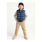 Casabony 3'lü Takım Yelek & Pantolon & Sweat Erkek Çocuk Takım Mavi