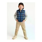 Casabony CS-25S-021 3'lü Takım Yelek & Pantolon & Sweat Erkek Çocuk Takım Mavi