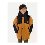 Casabony Hardal- Laci Su Geçirmez Parçalı Elyaflı Unisex Çocuk Mont CS-24S-060