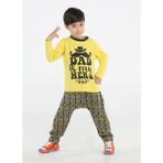 Casabony My Dad Ekose Erkek Çocuk Pantolon + T-Shirt Takım - 4 Yaş - Karışık