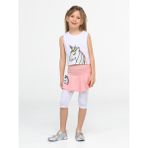 Casabony Unicorn Tayt+ T-Shirt Kız Çocuk Takım - 8 Yaş - Pembe