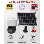 Casacop Q9 4mp 4g Ptz Smart Solar Kamera