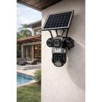 Casacop V380Pro -Q10-4G-SOLAR-DÖRT Kameralı Bahçe ve Güvenlik Kamerası - Gri