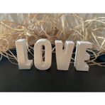 CasadiDuck Dekoratif Taş Tozu Harf Love Yazı