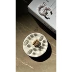 CasadiDuck Oval Bölmeli Taş Tozu Yüzük Standı 3’lü