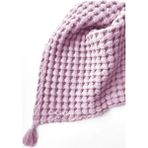 Casadora Baby 100% Pamuk Tek Kişilik Kalın Waffle Pike Örtü - Lila - 160 x 220 cm - Açık Mor