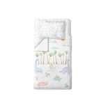 Casadora Baby Dino %100 Organik Pamuk Saten Bebek Çocuk Nevresim Takımı 160 X 220 Cm
