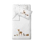 Casadora Baby Forest Amigos 100% Pamuk Saten Bebek Nevresim Takımı