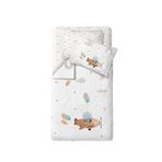 Casadora Baby Happy Tony %100 Organik Pamuk Saten Bebek Çocuk Nevresim Takımı 100 X 150 Cm