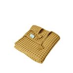 Casadora Baby Hardal %100 Pamuk Waffle Bebek Pike Örtü 90 X 120 Cm